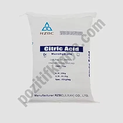 sitrik asit 25 rzbc